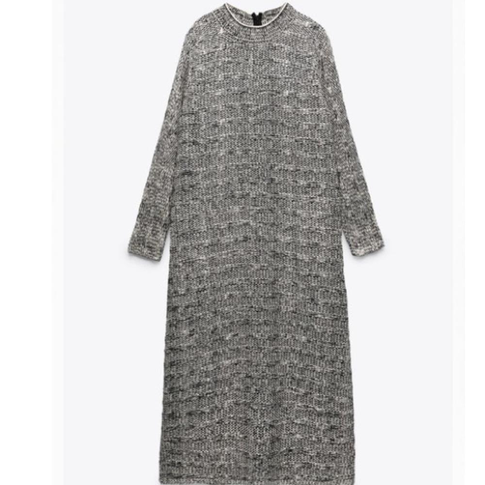 Zara Knit midi dress